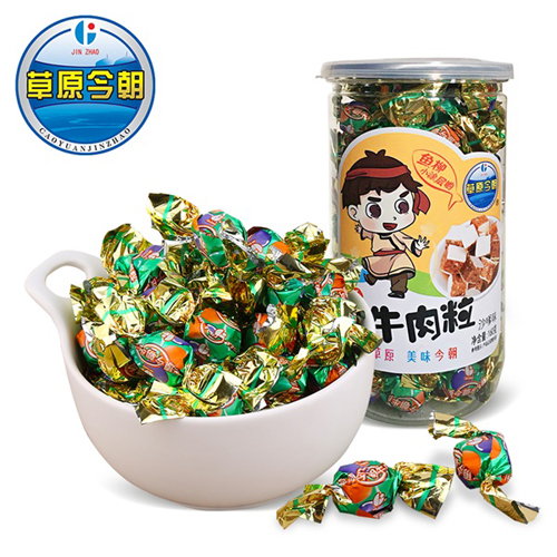 草原今朝牛肉粒沙嗲味贴牌代加工,见证生产过程