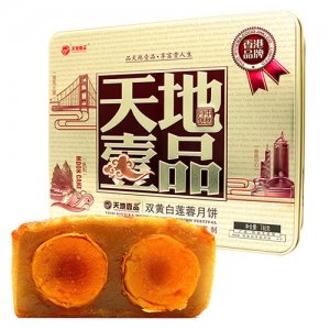 天地壹品双黄白莲蓉月饼740g