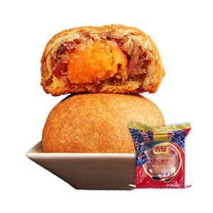 香冠红颜云腿月饼