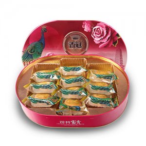 香冠花开富贵月饼礼盒