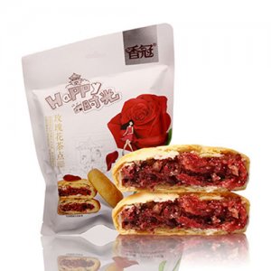 香冠玫瑰花茶点