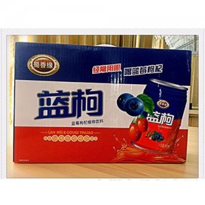蜀香缘蓝莓枸杞饮料盒装