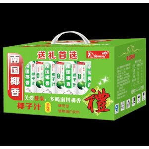 南国椰香椰子汁（果肉型）12罐装开窗礼盒