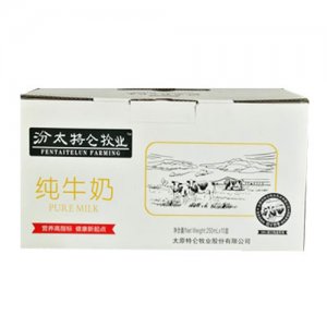汾太纯牛奶250mlx10盒