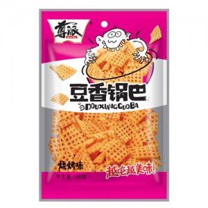 尊派豆香锅巴烧烤味130g