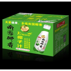 南国椰香椰子汁500mlx15瓶
