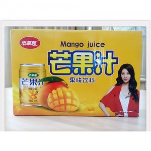 平掌柜易拉罐芒果汁盒装