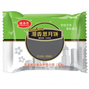 港香思月饼绿色散装