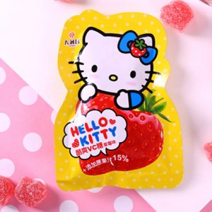 大润谷hellokitty酷爽VC糖草莓味
