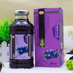 小白兰鸡尾蓝莓汁饮料350ml