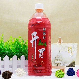 小白兰开胃山楂汁饮料1L