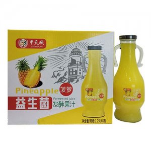 甲天欢益生菌菠萝果汁1.25Lx6