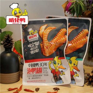 啃佬鸭泡鸭翅系列140g