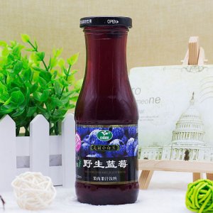 小白兰野生蓝莓汁饮料200ml