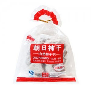 朝日白霜柿子饼