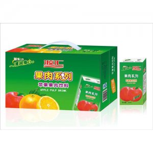 源汇苹果果肉饮料250ml