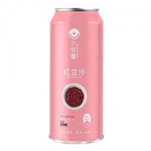 小浪漫红豆沙粗粮饮料245ml