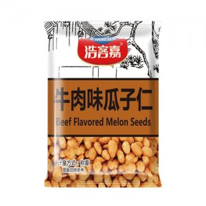 浩客嘉牛肉味瓜子仁称重