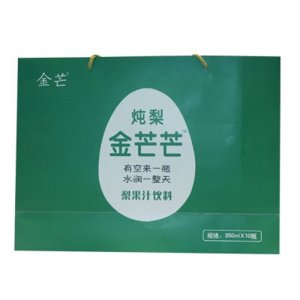 金芒芒梨果汁饮料350mlX10瓶