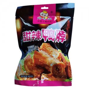得香阁甜辣鸭脖126g