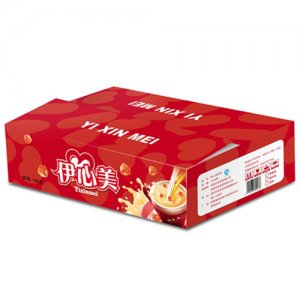 伊心美经典草莓袋装奶茶礼品盒
