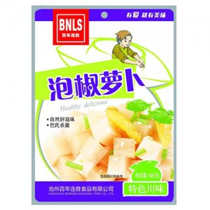 百年连胜泡椒萝卜46g