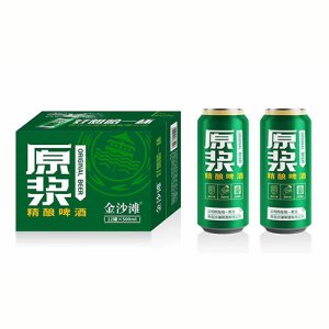 金沙滩原浆啤酒