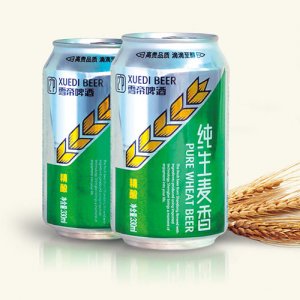 雪帝纯生麦香啤酒330ml