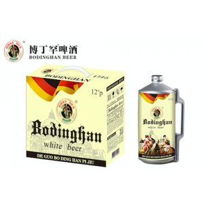 博丁罕德式小麦白啤2L