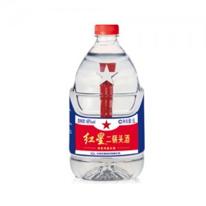 北京红星二锅头60度5L大容量桶装