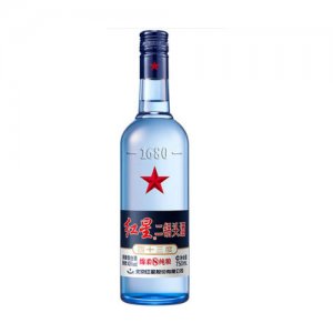 红星二锅头43度蓝瓶绵柔750ml