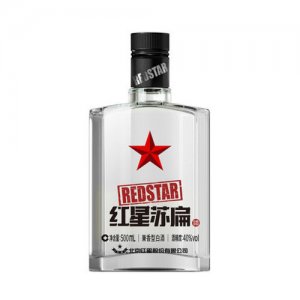 北京红星40度苏扁500ml