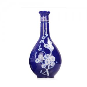 北京红星二锅头46度蓝花瓷500ml清香型白酒