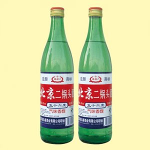 德胜门北京二锅头酒500ml绿瓶装
