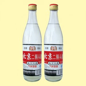 德胜门北京二锅头酒500ml白瓶