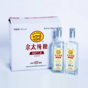 佘太纯粮酒39º清香型白酒