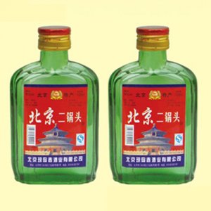 德胜门北京二锅头酒绿瓶