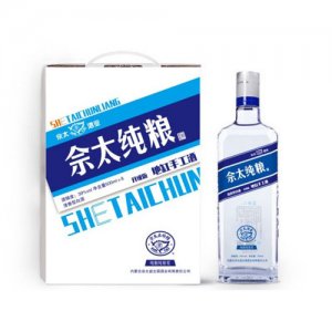 佘太纯粮酒升级版清香型白酒