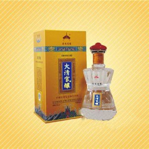 金皇袍大清宫酿玻璃瓶