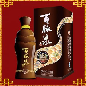 百脉泉12年浓香型白酒34度