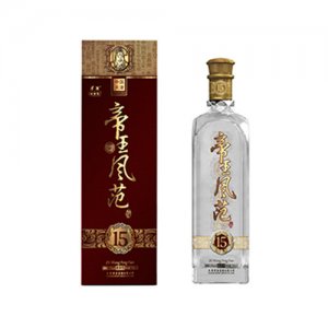津酒白酒帝王风范15年700ml