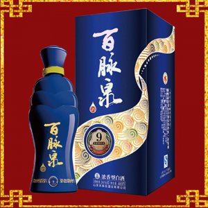 百脉泉九年浓香型白酒34度