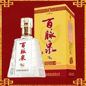 百脉泉新豪情浓香型白酒36度