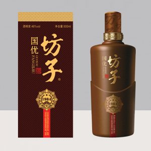 板桥国优坊子1984浓香型白酒