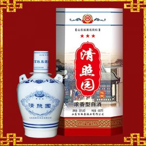 三星清照园浓香型白酒36度