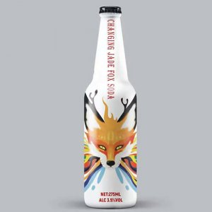 百变玉狐苏打酒白瓶275ml