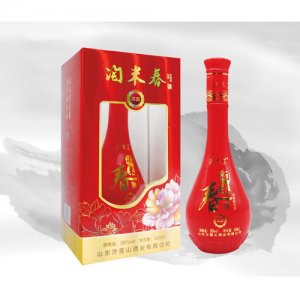 沂蒙山淘米春鸿福酒38°