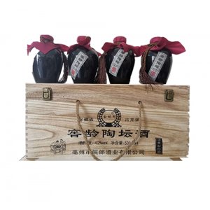 皖郎酒窖龄陶坛酒