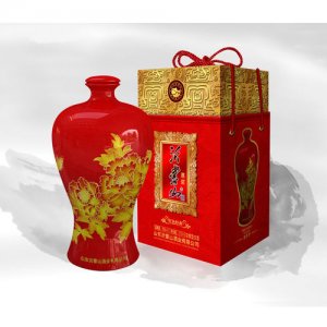 沂蒙山5斤中国红原浆酒65°