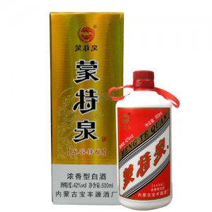 蒙特泉42度五谷特酿酒